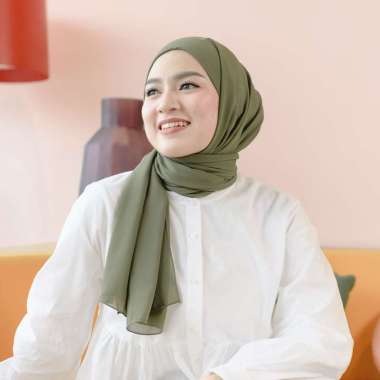 Lozy Hijab - Araa Shawl (Hijab Pashmina Melayu Tali Instan) Army