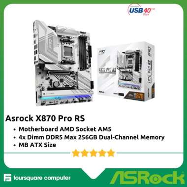 ASRock X870 PRO RS WiFi - Motherboard AMD X870 AM5 DDR5