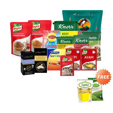 Paket HORECA 750rb Free Sania Beras 2.5kg dan Sania Minyak Goreng 2L
