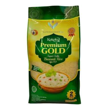 Kokoku Beras Basmati 2 Kg | Basmati Rice Premium Gold