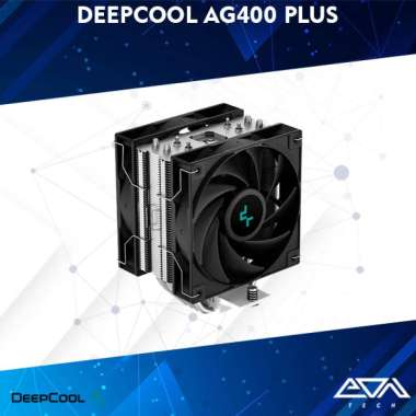 Deepcool AG400 PLUS Dual Fan CPU Cooler - 120mm W/LGA1700