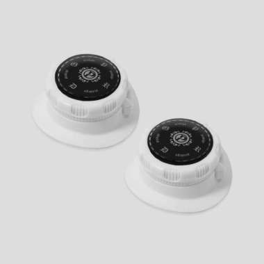 Prodigo * Perigi Tali Sepatu Putar I Automatic Rotating Shoelace Buckle I Shoe Lace Putih 2