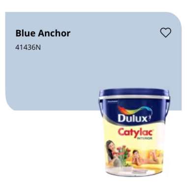 Dulux Catylac Interior Tinting Cat Tembok Interior [5 Kg] Blue Anchor