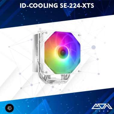 ID-COOLING SE-224-XTS ARGB White CPU Cooler \ IDCOOLING