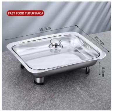 Ball Soup Warmer Bulat Baskom Tempat Sayur Soup Wadah Prasmanan Saji Stainless Makanan Catering TUTU