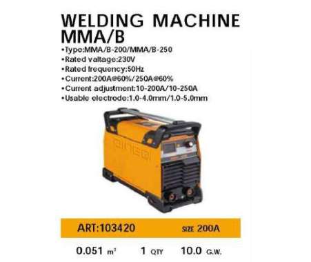 DINGQI Mesin Las 200A Welding Machine 103420 103420