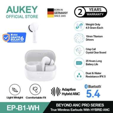 AUKEY EP-B1 TWS BEYOND ANC PRO White