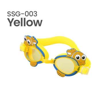 Goto Kinder Swimming Goggles Kacamata Renang Anak Kaca Mata Anti Fog SSG-003 YELLOW