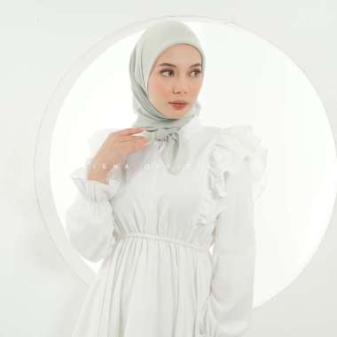 Hijab Paris Premium Kerudung Paris Jadul Segi Empat By Kalishaofficial Hijau Pastel