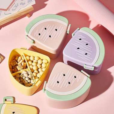 Kotak Bento Lunch Box Karakter Lucu Kotak Makan Siang Anak Bpa Free Tempat Bekal Animasi Anti Tumpah