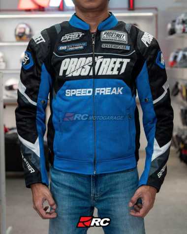 Jaket Motor - Prostreet Majestic with Protector Blue Original M