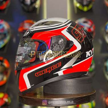 KYT Vendetta 2 Xavi Vierge L red black