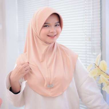 Tiebymin - Tyana Bergo Oval Syar'i Ukuran M Walnut Tyana M