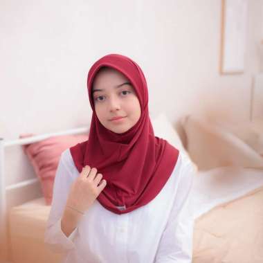 Tiebymin - Fay Bergo Spandek Sporty Ukuran M Maroon Fay M