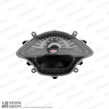 Speedometer Tft Speedo Digital Sip Scooter Black Vespa Sprint Primavera