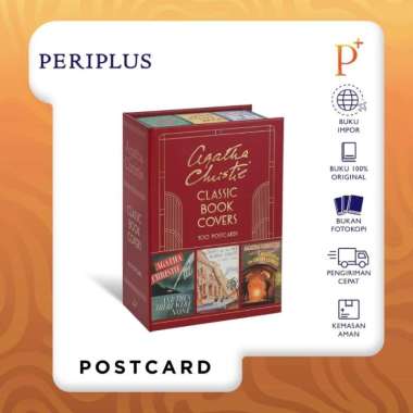 Agatha Christie Classic Book Covers: 100 Postcards - 9781797226248