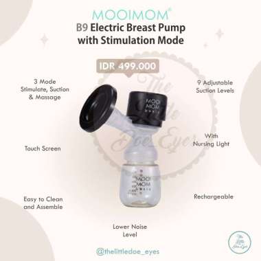 MOOIMOM B9 Electric Breast Pump With Stimulation Mode