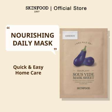 SKINFOOD - Eggplant Sous Vide Mask Sheet