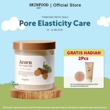 SKINFOOD Acorn Pore Peptide Pad