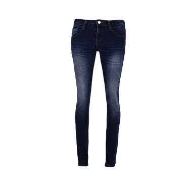 3Second Women's Long Skinny Jeans Denim On OL-C011024 M Light Blue