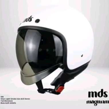 HELM MDS MAGNUM MDS RETRO MDS BOGO ORIGINAL L white