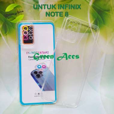 SILIKON ( INFINIX NOTE 8 ) CASE ANTI CRACK BENING / SOFTCASE / SOFT CASE / CASING HP HANDPHONE