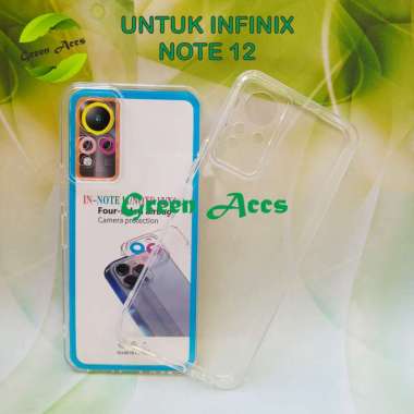 SILIKON ( INFINIX NOTE 12 ) CASE ANTI CRACK BENING / SOFTCASE / SOFT CASE / CASING HP HANDPHONE