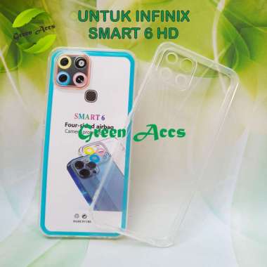 SILIKON ( INFINIX SMART 6 HD ) CASE ANTI CRACK BENING / SOFTCASE / SOFT CASE / CASING HP HANDPHONE