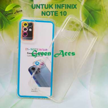 SILIKON ( INFINIX NOTE 10 ) CASE ANTI CRACK BENING / SOFTCASE / SOFT CASE / CASING HP HANDPHONE