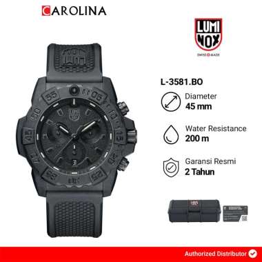 luminox L-3581 Jam Tangan Kronograf Pria