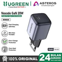 UGREEN Kepala Charger GAN Mini Size PD Type C Fast Charging 20w 90664