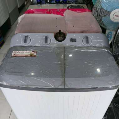 mesin cuci polytron 7kg-7076-mesin cuci 2tabung