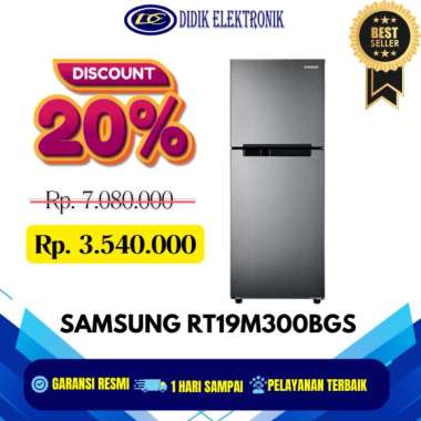 Kulkas SAMSUNG RT19M300BGS Kulkas 2 Pintu