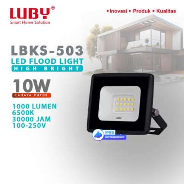 Luby Lampu Sorot LBKS 503 Floodlight Led 30 Watt Putih