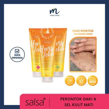 SALSA Hans Jebb Peeling Gel - Perontok Daki dan Ketiak Hitam Lemon Breeze