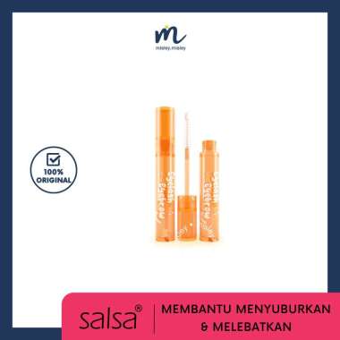 SALSA Eyelash & Eyebrow Serum - Serum Bulu Mata Menebalkan dan Penumbuh Alis Cepat with Biotin Pepti