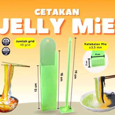 CETAKAN MIE AGER CETAKAN JELLY MIE CETAKAN AGAR AGAR NOODLE JELLY MAKER HIJAU