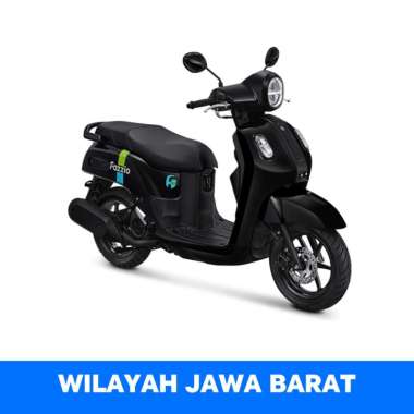 Yamaha Fazzio Hybrid Sepeda Motor [OTR Jawa Barat] Black Jawa Barat 2