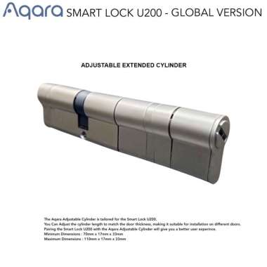 Smart door Lock Aqara U200 KIT EXTENDED CYLINDER
