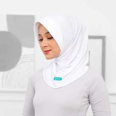 RnW | Bergo Sport - Hijab Instan Small Size Putih