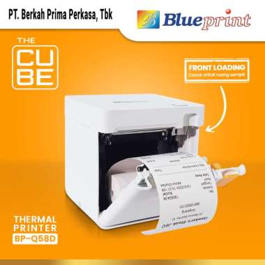 BLUEPRINT Thermal Printer / Printer Struk / Printer Kasir 58mm PPOB Q58D USB + BLUETOOTH + RJ11