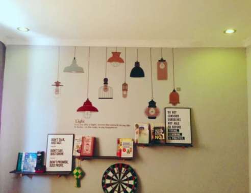 Sticker Tembok Hiasan Dinding Wall Sticker Tempelan Tembok Hiasan Gambar Tembok Wallpaper Dinding