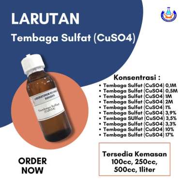 Tembaga Sulfat (CuSO4) 17% 1 liter