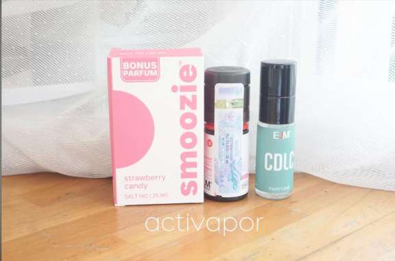 Smoozie Salt 25mg 30ml Strawberry Candy EJM Pods Pod