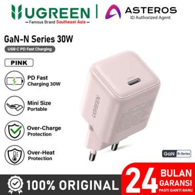 UGREEN Kepala Charger Type C Fast Charging PD 25W For Samsung iPhone 65011 30W