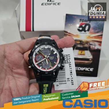 CASIO ORIGINAL - CASIO EDIFICE TOM’S 50th anniversary EFS-S641TMS-1ADR EFS S641TMS 1A- JAM TANGAN PR