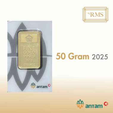 Logam Mulia Emas Antam Certicard - 50 Gram