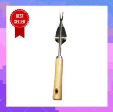 Peralatan Berkebun Cabut Rumput – Alat Pencabut Rumput Liar, Arit & Garpu Taman Multifungsi Default