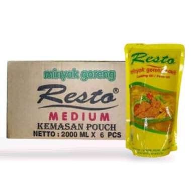 Minyak Goreng Resto 2 Liter 1 Dus Isi 6