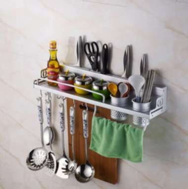 Rak Dapur Rak Dinding Rak Masak Rak Gantungan Masak Tempat Gantungan Masak Gantungan Dapur Tempat Ga